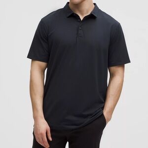 Lululemon Evolution Short-Sleeve Polo Shirt Black